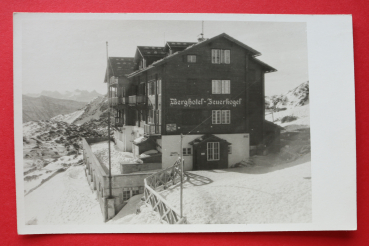 AK Ebensee / 1930-1950 / Foto Karte / Berghotel Feuerkogel / Schnee / Winter / Oberösterreich